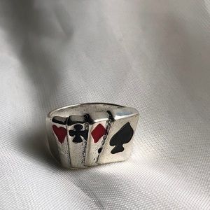 Men’s silver ring